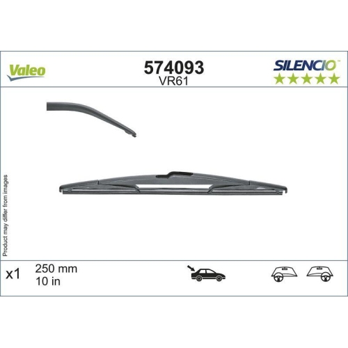 VALEO lamela stergator SILENCIO REAR