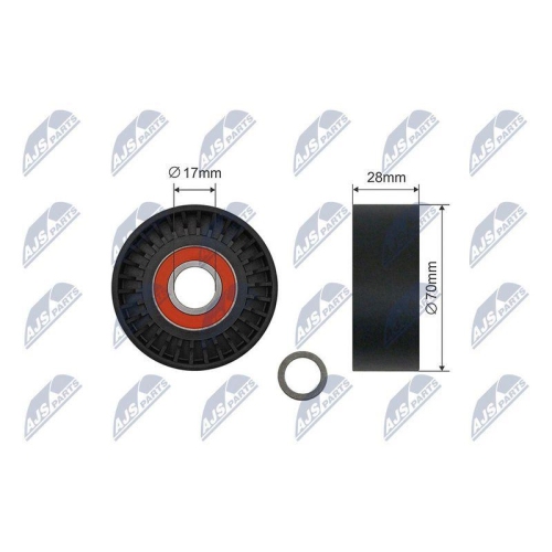 Rola ghidare curea transmisie Bmw 5, 7 (E39, E38) 3.5-4.0 1996-2004, 2011-95