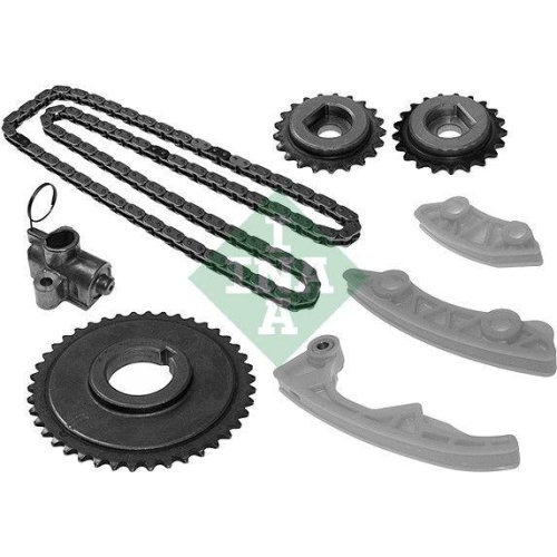 Kit lant distributie Alfa Romeo 159, Brera, Spider; Fiat Croma; Opel Astra G, Signum, Speedster, Vectra B, Vectra C, Zafira, 1.9 JTS, 2.2 JTS, 2.2 16V, 2.2 Dgi, INA