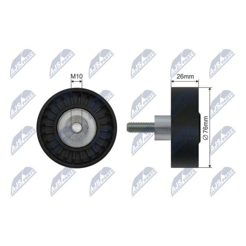 Rola ghidare curea transmisie Bmw 5, 7 (E60, E65, E66, E67), X3 (E83) 2.0-3.0 2001-2010, 2022-55