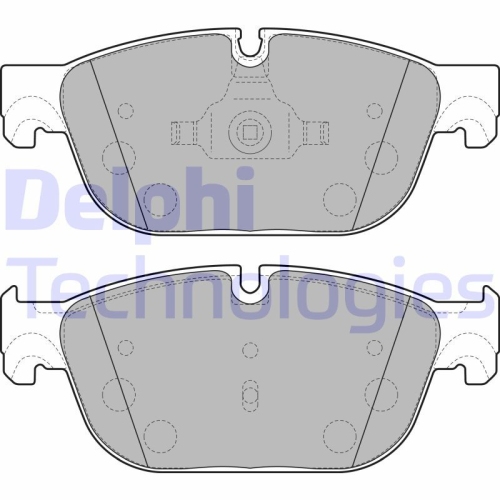 DELPHI set placute frana,frana disc