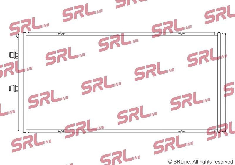 Radiator Bmw 2 F22/F23 14-, 3 E90/E91/92/93 05-13, 4 F32/33 13-, I8 14-, motor: 3.0 R6 T, radiator auxiliar; intrare/iesire conectare rapida, 590x290x26, SRLine, Aluminiu/ Plastic brazat, 17112284608