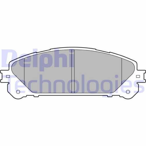 DELPHI set placute frana,frana disc