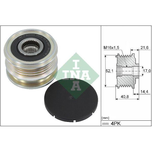 Schaeffler INA Sistem roata libera, generator