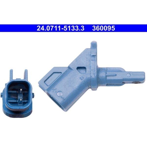 Senzor ABS Ate 24071151333, parte montare : Punte fata