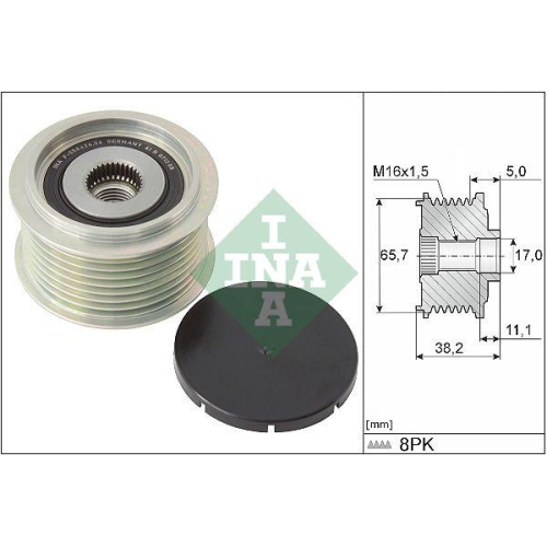 Schaeffler INA Sistem roata libera, generator