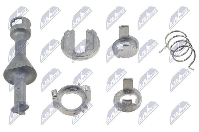 Set reparatie cilindri incuietoare BMW Seria 1 (E81 / E82 / E87 / E88); manere fata; 51217200933; NTY, aftermarket