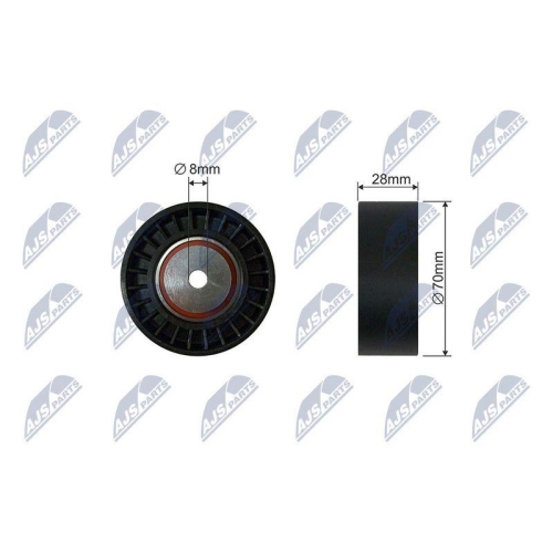 Rola ghidare curea transmisie Citroen C5, Peugeot 407 3.0 2004-2010, 226-107