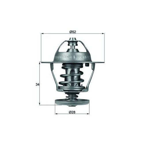 MAHLE termostat,lichid racire BEHR