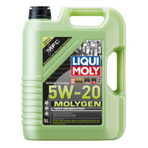 Ulei motor Liqui Moly Molygen New Generation 5W-20, 5 litri