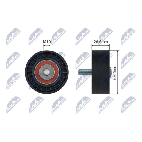 Rola ghidare curea transmisie Citroen Xsara, Peugeot 206 1.4-1.6 -2002, 2013-95