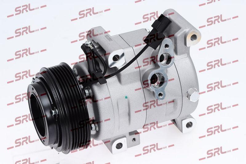 Compresor AC nou Mazda 3 13-19, 6 12-, Cx-5 12-, motor: 1.5, 2.0, tip Halla; tip Hanon: RS13, Diam. fulie (mm) 115, SRLine, F500JUBBA06; F500JUBBA07