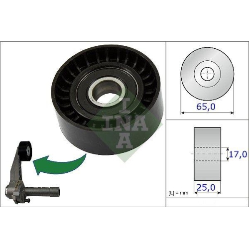 Schaeffler INA rola intinzator,curea transmisie