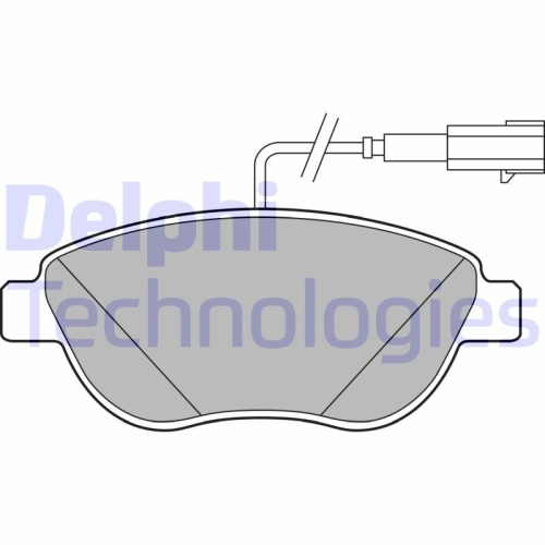 DELPHI set placute frana,frana disc