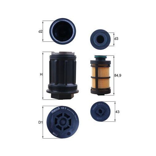 MAHLE filtru aditiv