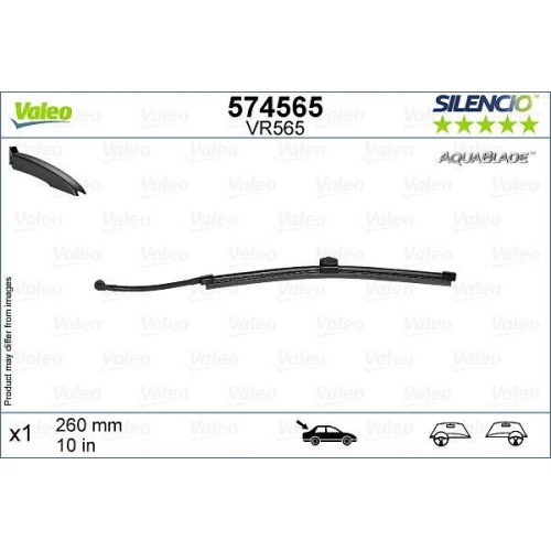VALEO lamela stergator SILENCIO REAR