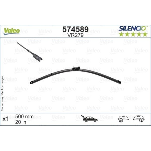 VALEO lamela stergator SILENCIO REAR