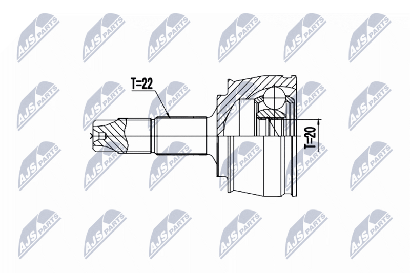 Cap planetara Opel Corsa D, E 2006-, Adam 2012-; cutie viteze manuala cu 5 trepte; 1603431; NTY, aftermarket