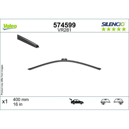 VALEO lamela stergator SILENCIO REAR