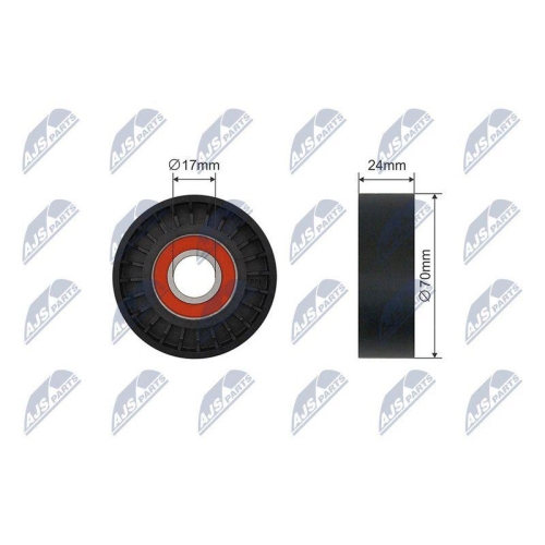 Rola ghidare curea transmisie Dodge Ram 1500, Durango, Charger, Jeep, Chrysler 3.5-6.4, 500681