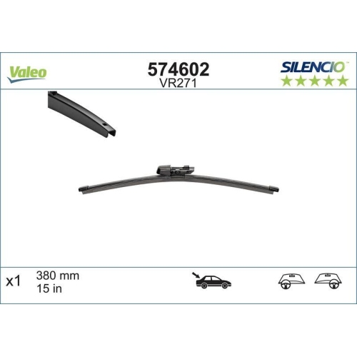 VALEO lamela stergator SILENCIO REAR