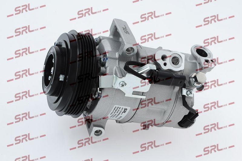 Compresor AC nou Mercedes A-Class (W177) 18-, B-Class (W247) 18-, Cla-Class (C118) 19-, Gla-Class (H247) 20-, Glb-Class (X247) 19-, motor: 1.3 T, 2.0 T, tip Denso: 6ZSE14, Diam. fulie (mm) 115, SRLine, 0008304102; A0008304102