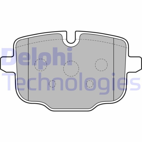 DELPHI set placute frana,frana disc