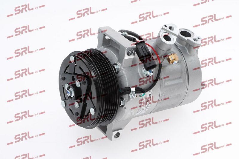 Compresor AC nou Mercedes Clasa C (W205) 13-, Clasa CLS (C257) 18-, Clasa E (W213) 16-, Glc-Class (X253) 15-, Sprinter 18-, Vito/V-Class 14-, motor: 1.5 T, 1.6 cdi, 2.1 CDI, 3.0 V6 T, 4.0 V8 T, tip Sanden: PXC14, SRLine, 0008303002; 000830300287