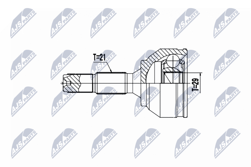 Cap planetara Peugeot 2008 1.2 VTI 2013-2018; Citroen C3 II 1.2 VTI, 1.4 2009-2016, Ds3 1.4 2009-, 1.2 VTI 2015-2019; 9801388680; NTY, aftermarket