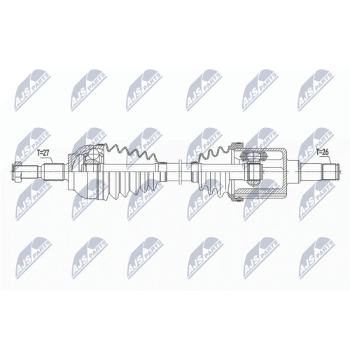 Planetara Ford Kuga 2.0tdci 2wd, 4wd 2013-, Fata, Stanga, CV Manuala, 1783754