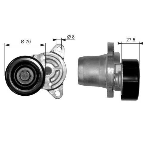 GATES Intinzator curea, curea distributie DriveAlign&trade;