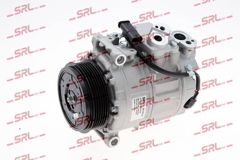 Compresor AC nou Mercedes Clasa S (W222) 14-, Clasa S Coupe (C217) 14-, motor: 3.0 V6 T, tip Denso: 7SEU17C, Diam. fulie (mm) 110, SRLine, 0008306900; A0008306900
