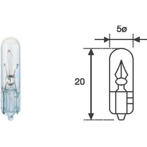 MAGNETI MARELLI Bec incandescent