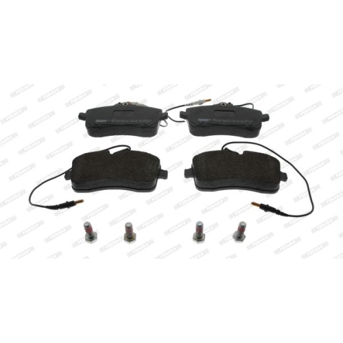 Set placute frana fata FERODO, Peugeot 407, 02.2004-12.11, 407 Sw, 05.2004-12.11, Fata; Pentru diametru diSC frana [mm] : 283; Pana la numarul de control : 11920; puntea fata