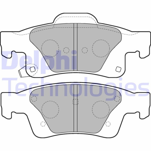 DELPHI set placute frana,frana disc