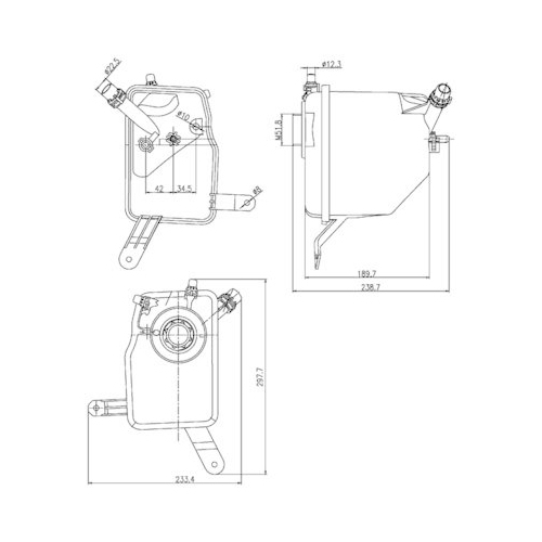 MAHLE Vas de expansiune, racire BEHR
