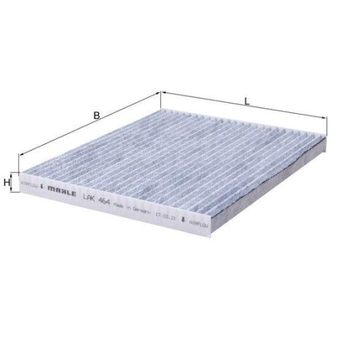MAHLE Filtru, aer habitaclu