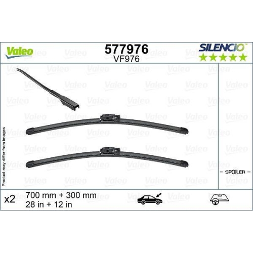 VALEO lamela stergator SILENCIO FLAT BLADE SET