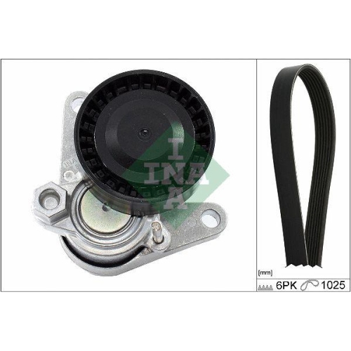 Schaeffler INA Set curea transmisie cu caneluri