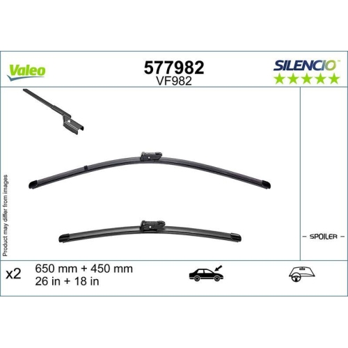 VALEO lamela stergator SILENCIO FLAT BLADE SET