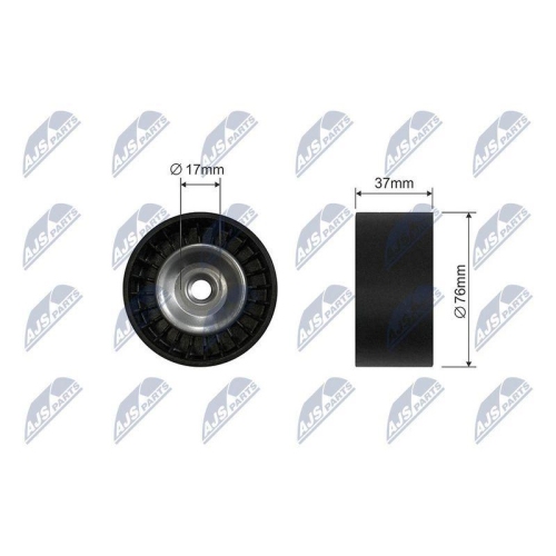 Rola ghidare curea transmisie Honda Accord, Cr-V 2.0-2.4 2001-08 (76x17x37), 414-99