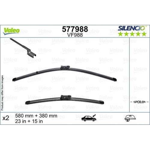 VALEO lamela stergator SILENCIO FLAT BLADE SET