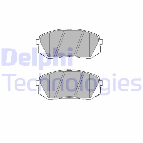 DELPHI set placute frana,frana disc