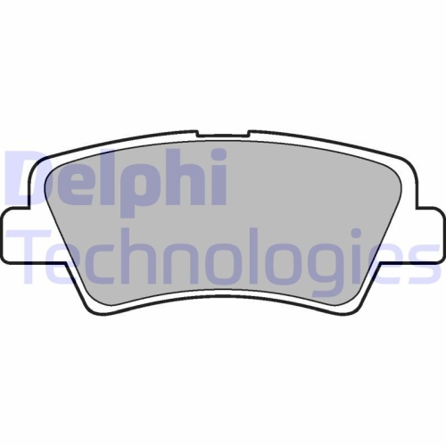 DELPHI set placute frana,frana disc