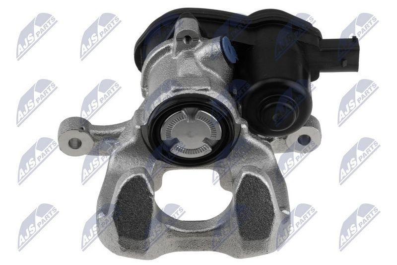 Etrier frana Fiat 500x 2018-, Jeep Compass 2016-, Renegade 2014-, Alfa Romeo Tonale 2022-, Abarth 500e 2023-; partea din spate, dreapta, electric; 51934286; NTY, aftermarket