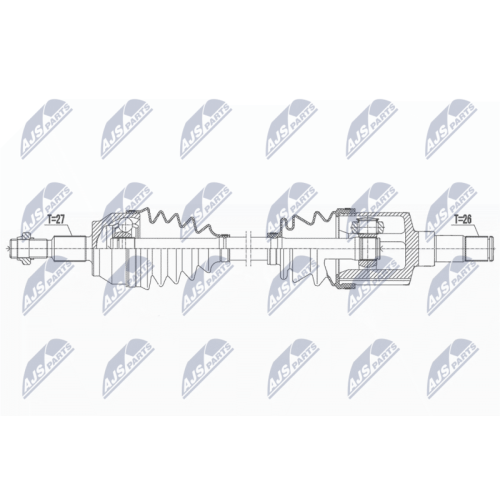 Planetara Ford Tourneo, Grand Tourneo Connect 1.5tdci 2015-, 1.6tdi 2013-, Transit Connect 1.5tdci 2015-, 1.6tdci 2013-, Stanga, CV Manuala, NPW-FR-164