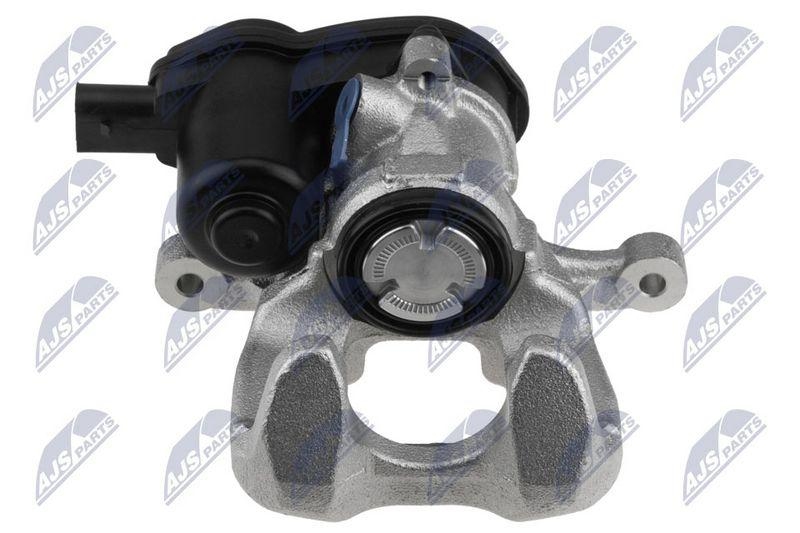 Etrier frana Fiat 500x 2018-, Jeep Compass 2016-, Renegade 2014-, Alfa Romeo Tonale 2022-, Abarth 500e 2023-; partea din spate, stanga, electric; 51934285; NTY, aftermarket