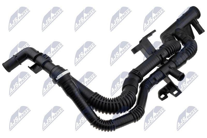 Furtun radiator Citroen Berlingo 1.6 HDI 2005-, C3 1.6 HDI 2005-, C4 1.6 HDI 2004-, Peugeot 206 1.6 HDI 2004-, 307 1.6 HDI 2004-, 308 1.6 HDI 2007-, 407 1.6 HDI 2004-, Partner 1.6 HDI 2005-; 9647768980; NTY, aftermarket