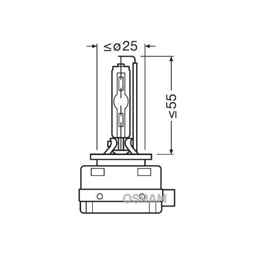 OSRAM Bec, far faza lunga XENARC ULTRA LIFE