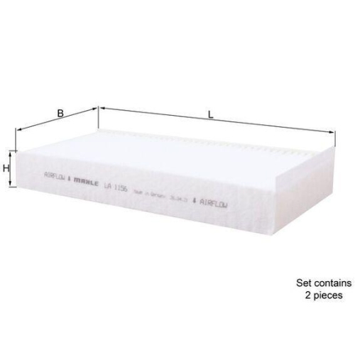 MAHLE Filtru, aer habitaclu